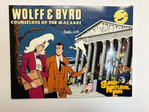 Wolff & Byrd Counselors Of The Macabre Softcover TPB (1992) | Batton Lash