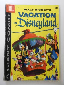 Vacation In Disneyland (1958) VG+ Condition