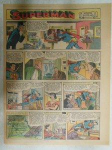 Superman Sunday Page #794 by Wayne Boring from 1/16/1955 Size ~11 x 15 inches