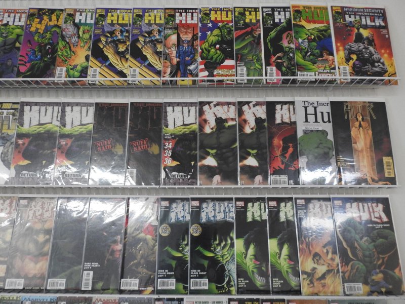 Huge Lot of 130 Comics W/ ALL INCREDIBLE HULK!!! Avg. VF/NM Condition!