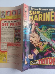 Sub-Mariner #2 - Namor - Triton - 1968 - FN+