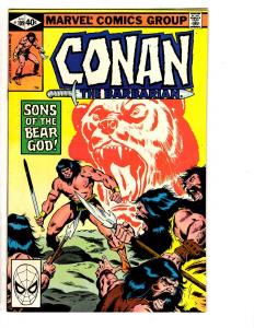 5 Conan the Barbarian Marvel Comic Books # 105 106 107 108 109 Buscema Chan WT12