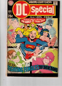DC Special #3 (1969) FN/VF Mid-High-Grade Supergirl, Wonder Woman, Black Canary!