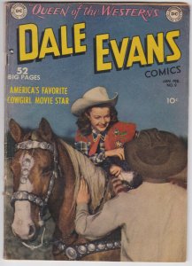 Dale Evans Comics #9 (Jan 1950) 4.5 VG+ DC