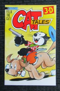 1989 FELIX THE CAT TALES 3-D FN 6.0 NO GLASSES / Eternity / Fisherman Collection