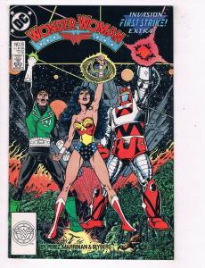 Wonder Woman #25 VF DC Comics Comic Book Perez JLA Winter 1987 DE46