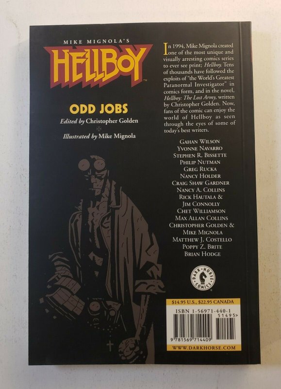 MIKE MIGNOLA'S HELLBOY: ODD JOBS TPB SOFT COVER GRAPHIC NOVEL BRAND NEW