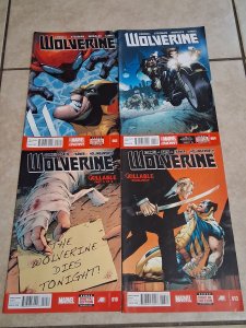 Wolverine #2,4,10,13 (2014) lot of 4