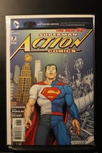 Action Comics #7 Chris Burnham Cover (2012)