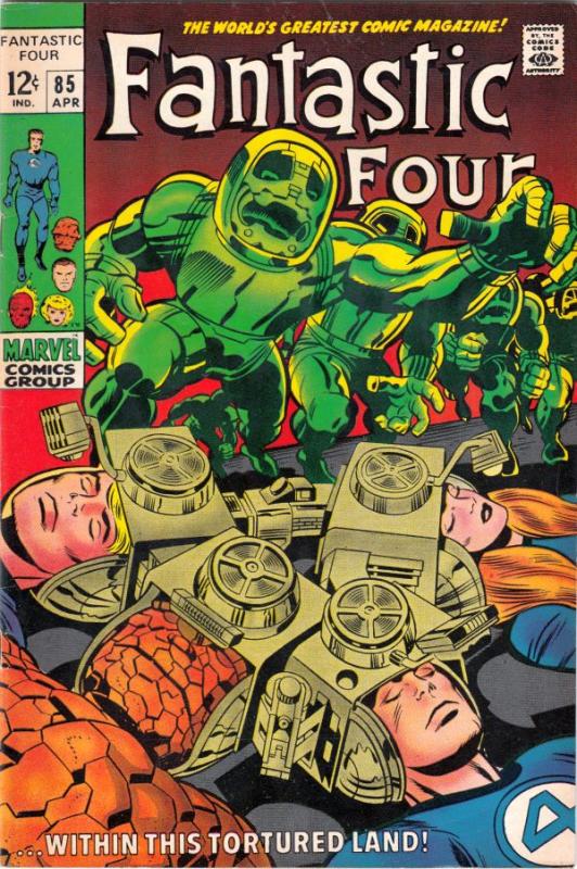 Fantastic Four #85 (Apr-69) VF/NM High-Grade Fantastic Four, Mr. Fantastic (R...