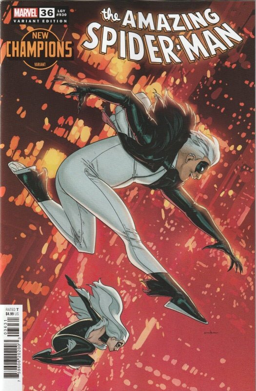 Amazing Spider-Man Vol 6 # 36 Kris Anka Variant Cover NM Marvel [BK55]