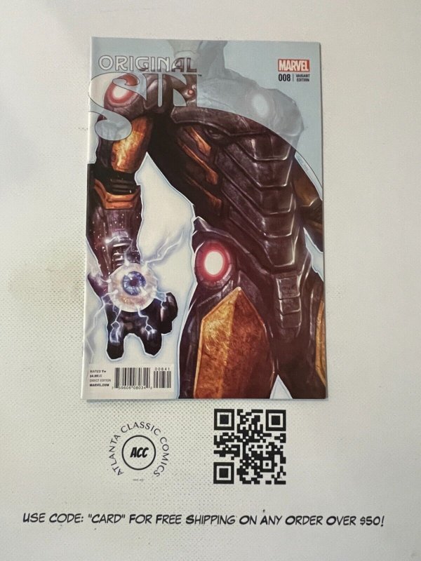 Original Sin # 8 NM 1st Print Variant Cover Marvel Comic Book Iron Man 23 J226