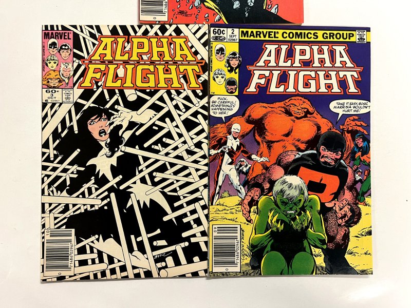3 Alpha Flight Marvel Comics #2 3 4 Hulk Avengers Hulk Iron-Man Thor 94 JS3