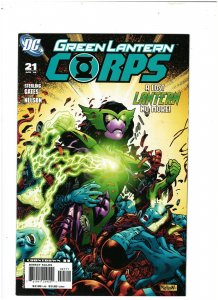 Green Lantern Corps #21 DC Comics 2008 Alpha Lantern's VF/NM 9.0