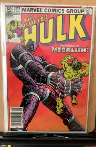 The Incredible Hulk #275 Direct Edition (1982)