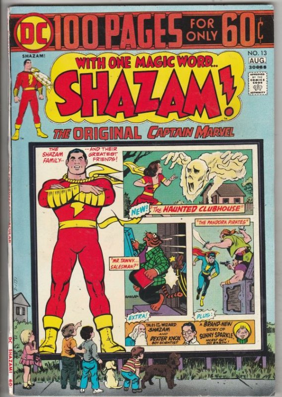 Shazam #13 (Aug-74) NM- High-Grade Captain Marvel