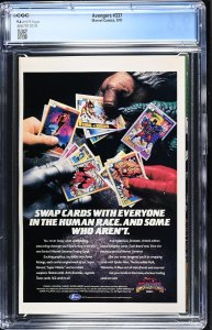 Avengers #337 (9/91) Graded CGC 9.6