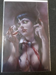 VAMPIRELLA vs REANIMATOR #1 PARRILLO VIRGIN (SCORPION COMICS) ONLY 200 PRODUCED