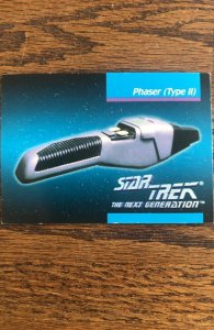 Star Trek the next generation phaser type two card