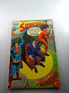 Superman #211 (1968) - G/VG