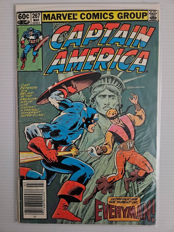 Captain America #267 (1982) - NEWSSTAND