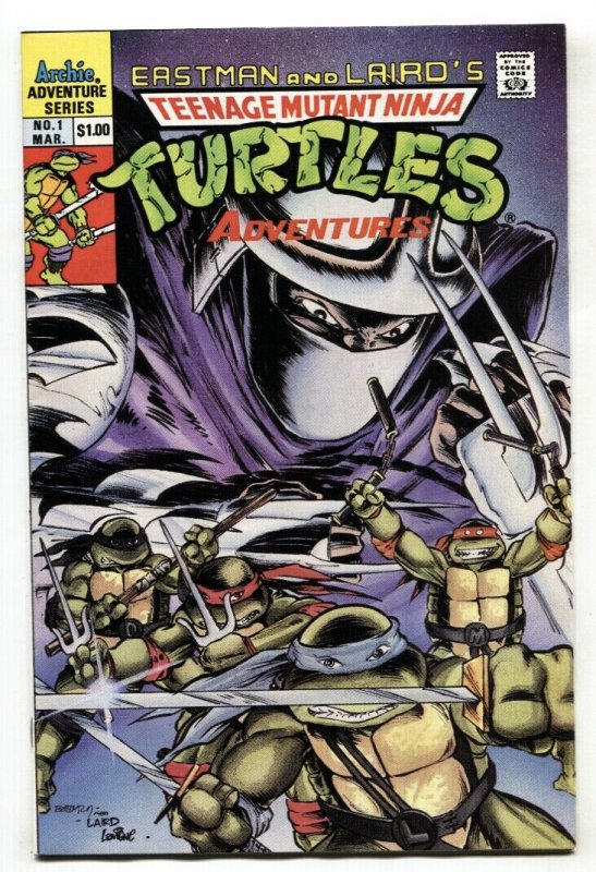 TEENAGE MUTANT NINJA TURTLES ADVENTURES #1 1st ISSUE-NM-