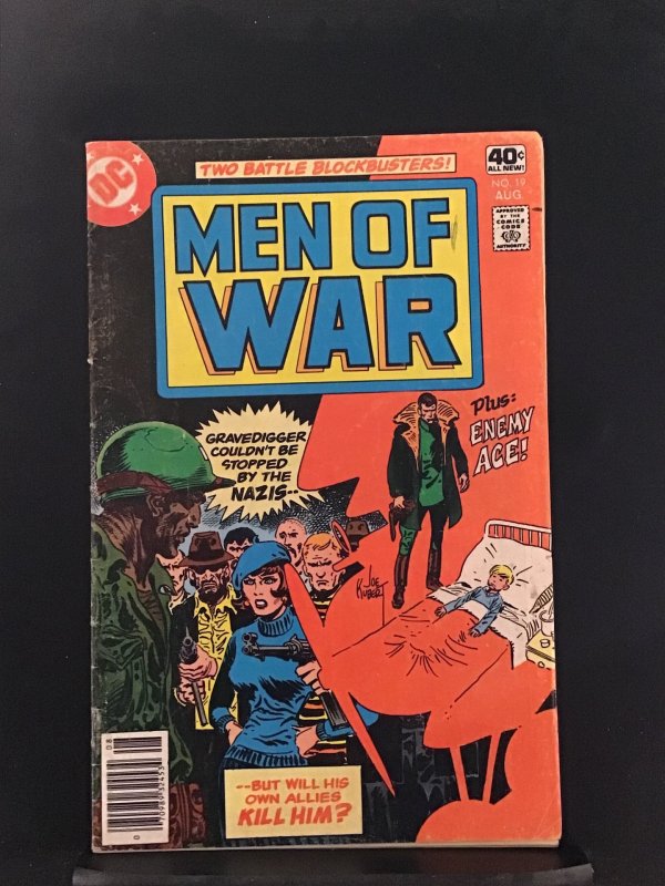 Men of War #19 (1979) Code Name: Gravedigger
