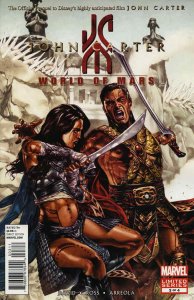 John Carter: The World of Mars #3 GD ; Marvel | low grade comic Movie Prequel Pe