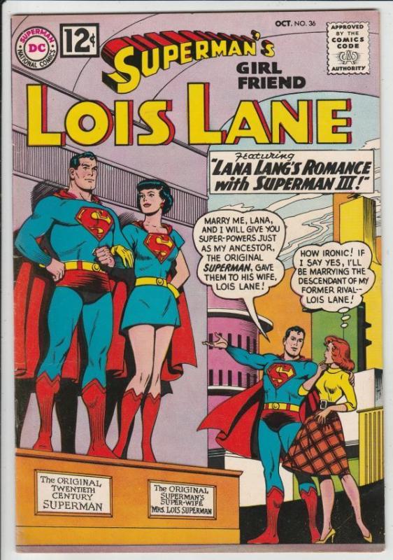 Lois Lane #36 Superman's Girlfriend strict VF/NM 9.0  High-Grade   Richmond