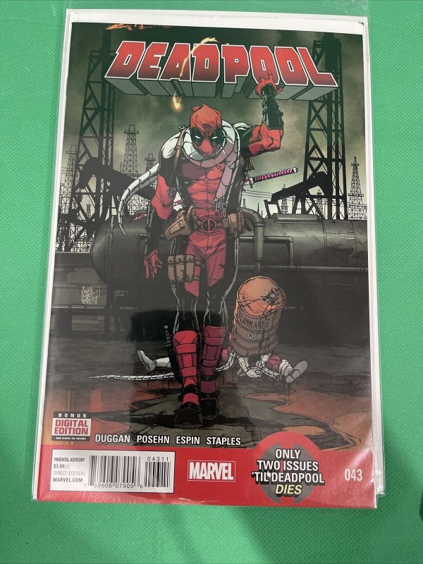 Deadpool #40 41 42 43 44 250 (45) 2015 Marvel Comics  Roxxon