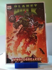 Planet Hulk Worldbreaker #1 Suayan Cover (2023) NM/M