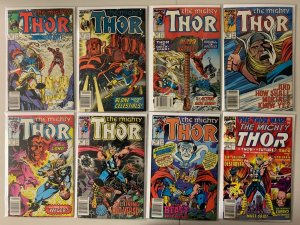 Mighty Thor comics lot #361-474+ 1 annual newsstand 27 diff avg 6.0 (1985-94)