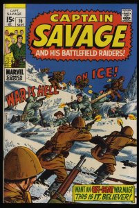 Captain Savage #16 VF/NM 9.0