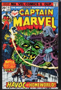Captain Marvel #41 (1975) Captain Marvel