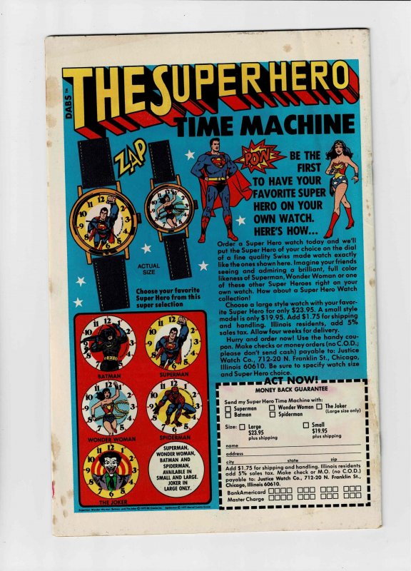 Black Lightning #6 (1978) NSE, A Fat Mouse Almost Free Cheese 3rd Menu Item