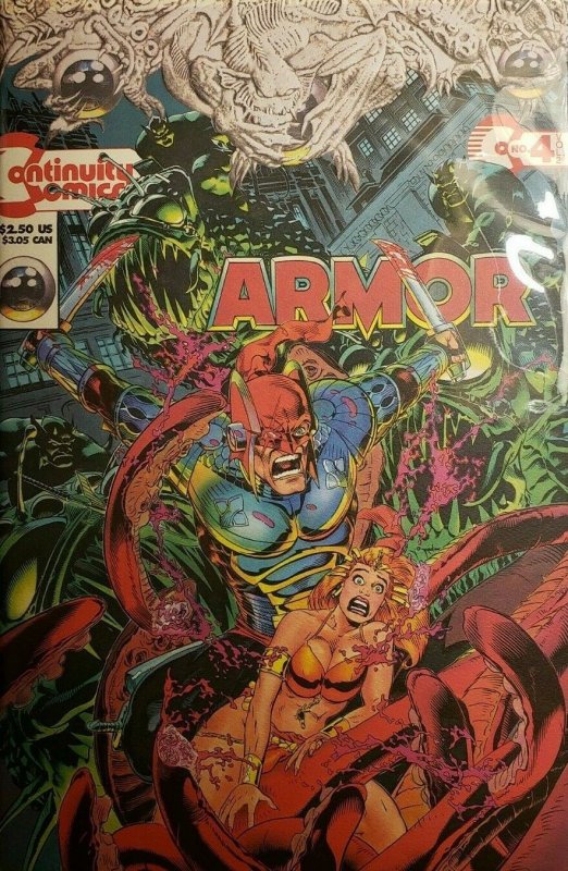 ARMOR VOL. 2 #4 RISE OF MAGIC TIE-IN (OCT. 1993) 