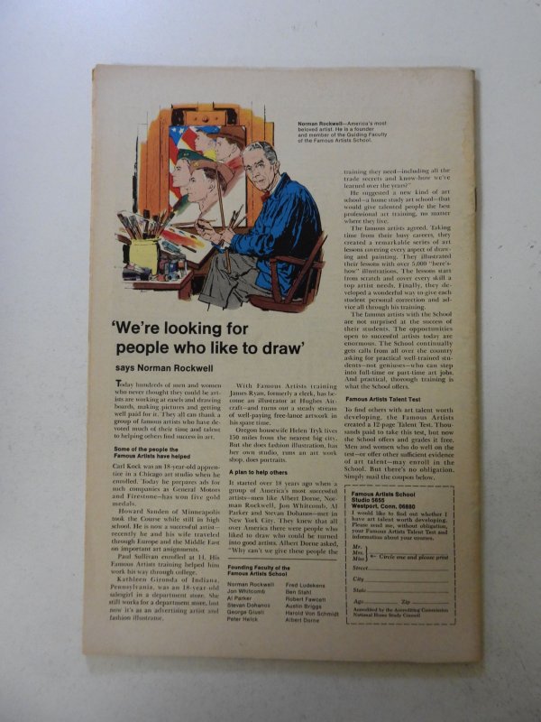 Thor #149 (1968) VF- condition stain back cover