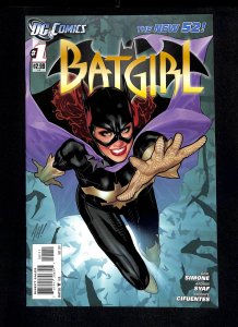 Batgirl (2011) #1 Adam Hughes Cover! New 52!