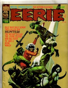 Lot Of 6 Eerie Warren Comic Book Magazines # 53 55 59 65 66 69 Horror Fear RS3