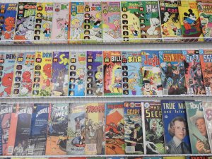 Huge Lot 200+ Silver/Bronze Comics W/ Archie, Tom & Jerry, Richie Rich See Desc.