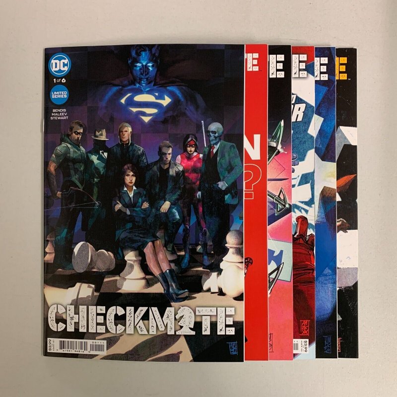 Checkmate #1-6 Set (DC 2021) 1 2 3 4 5 6 Brian Michael Bendis (9.0+) 