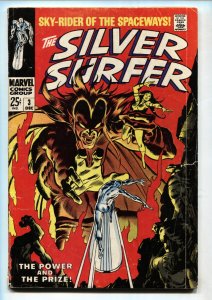 Silver Surfer #3 - 1968 - Marvel - VG- - comic book