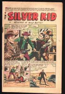Silver Kid Western #5 1955-Key -Revenge At Wild Butte- by Eugene Hughes