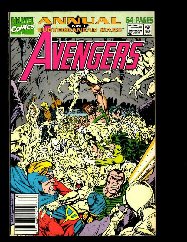 9 Avengers Marvel Comics # 308 369 365 366 402 Annual 11 19 20 21 EK11