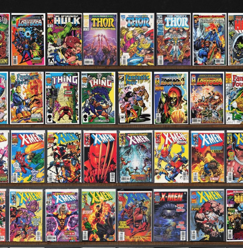 Huge Lot 150+ Comics with X-Men, The Mighty Thor, Thor, Fantastic Four & More!