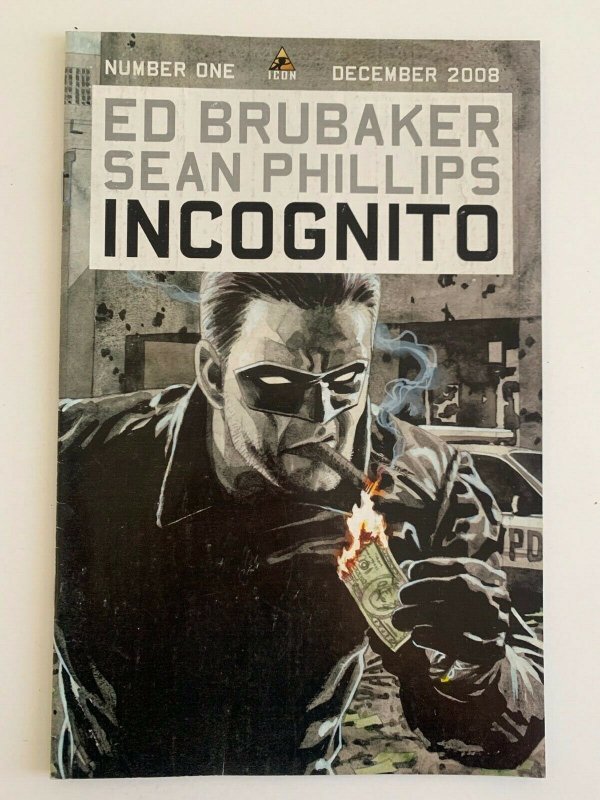 Incognito (Marvel) 1A 2008 PHILLIPS Variant 1st Printing VF