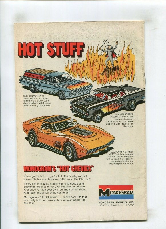 OMEGA THE UNKNOWN #3 (7.0) *FISHERMAN* BURN WHILE YOU LEARN 1976