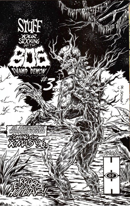 Bog Swamp Demon #2 Cover B New SR Bissette Cover art