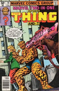 Marvel Two-in-One #70 (1980) Yancy Street Gang