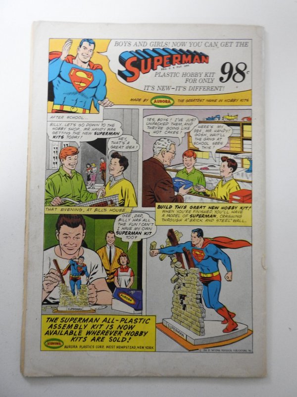 Superboy #114 (1964) GD/VG Condition cover detached bottom staple